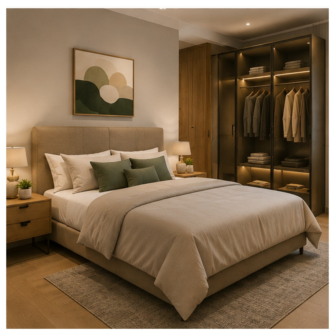 Right Work Interior project image for UK to Bangalore interior handover