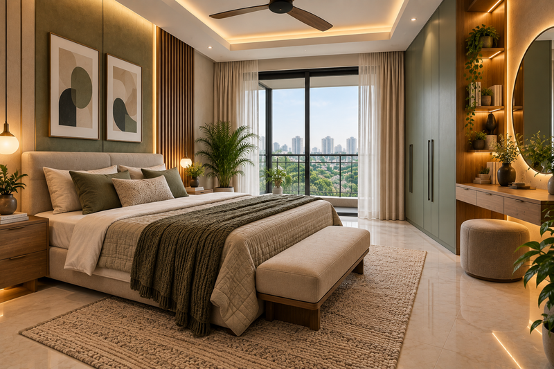 Modern Indian home interior illustrating how poor planning and rushed choices can increase interior design costs