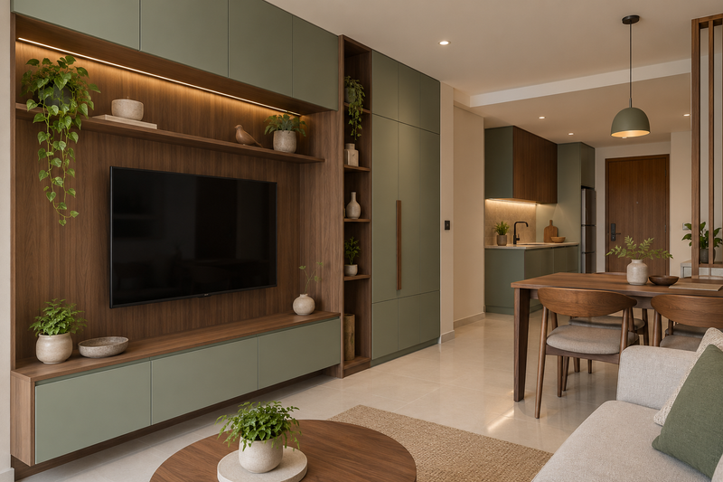 Custom factory-finished modular furniture for hotels in Bangalore