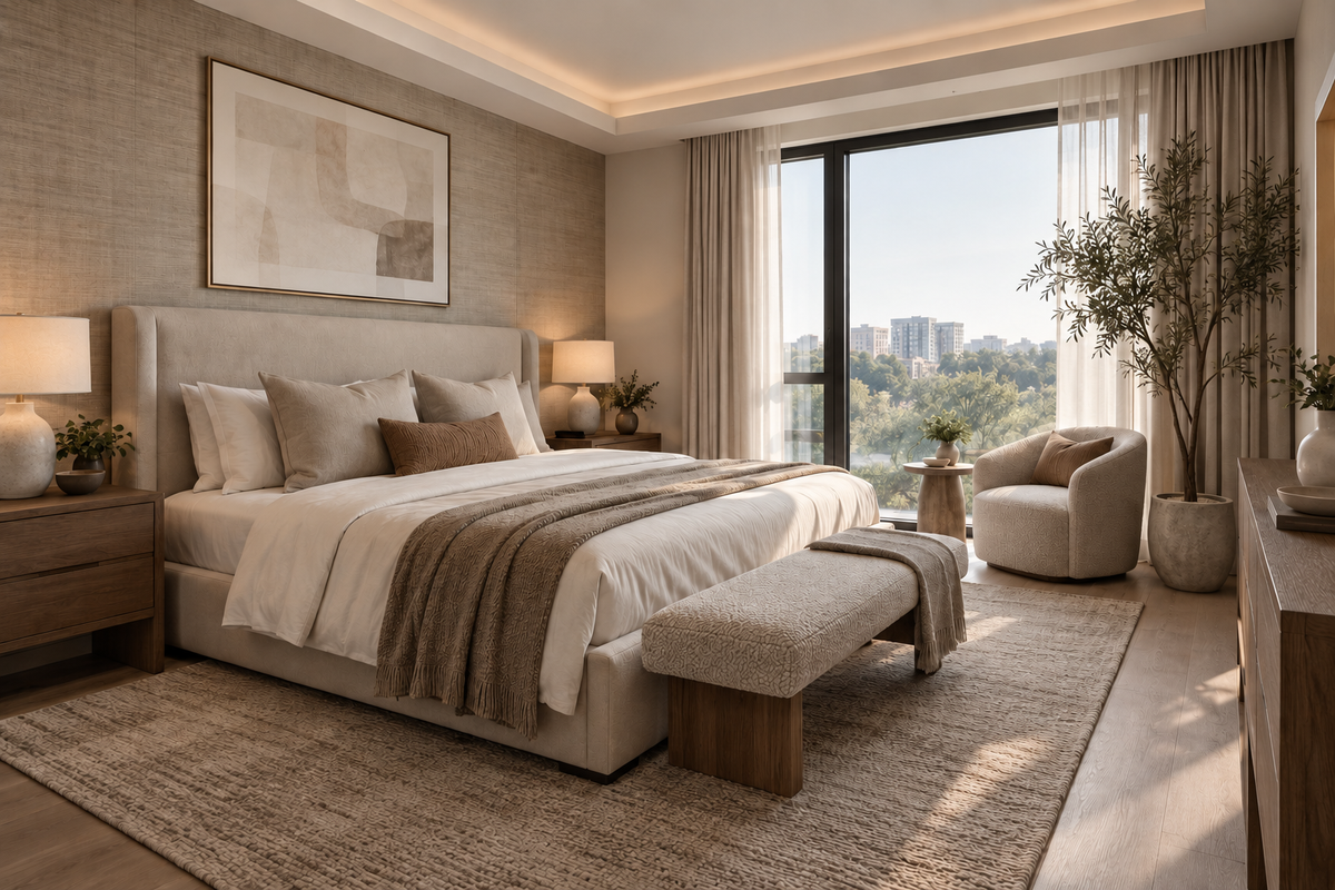 Right Work Interior project image for 2BHK interiors in Bangalore for NRIs