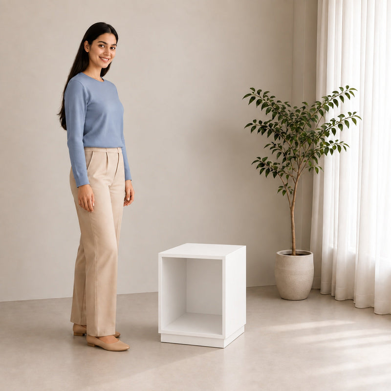 Space-saving modular furniture for small commercial rooms in Bangalore