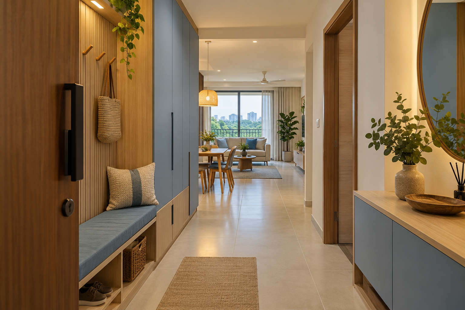 Apartment interior project planning reference